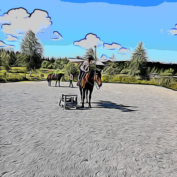 Att hoppa upp i&nbsp;sadeln